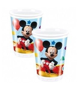 8 Copos Mickey Mouse 200 ml