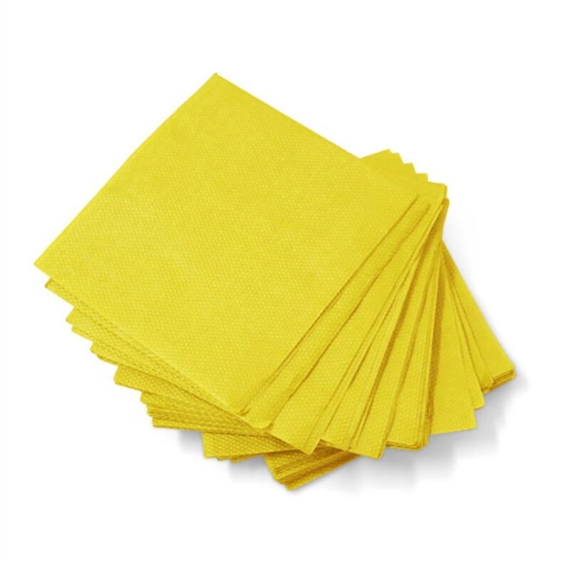 50 guardanapos amarelo