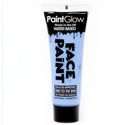 tinta facial azul