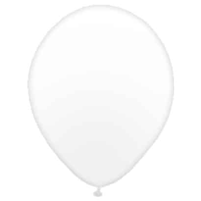 10 Balões Branco Látex