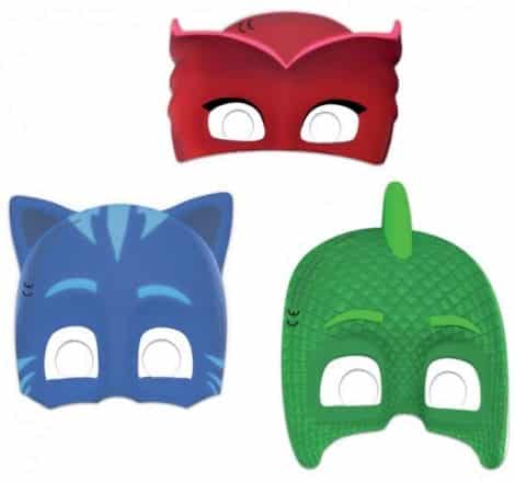 6 Máscaras PJ Masks