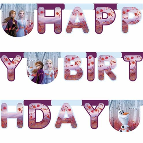 faixa happy birthday Frozen II