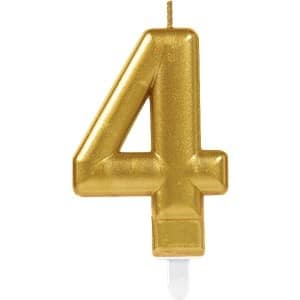vela 4 dourado