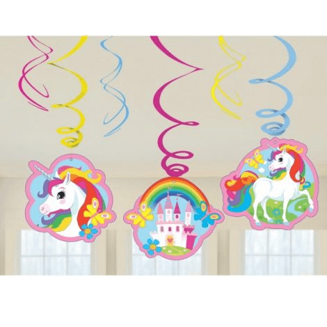 confetis decorativos unicornio