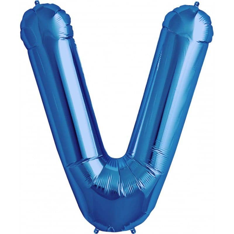 balao foil letra V