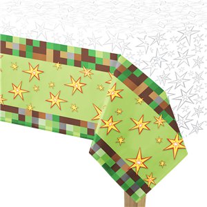 Toalha de Mesa Plástico Minecraft 132 x 243 cm