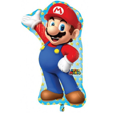 super balao foil super mario 85cm
