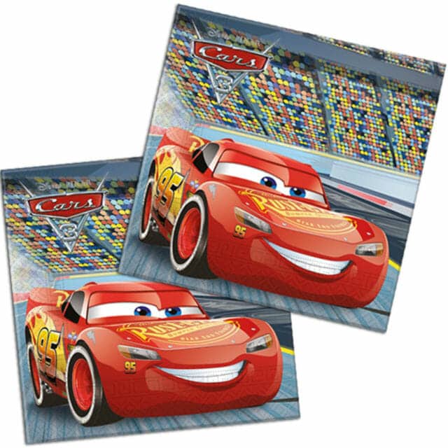 Guardanapos Cars Racers Mcqueen