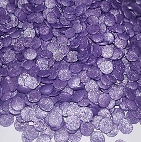 Decorações de Açúcar Confetis Violeta