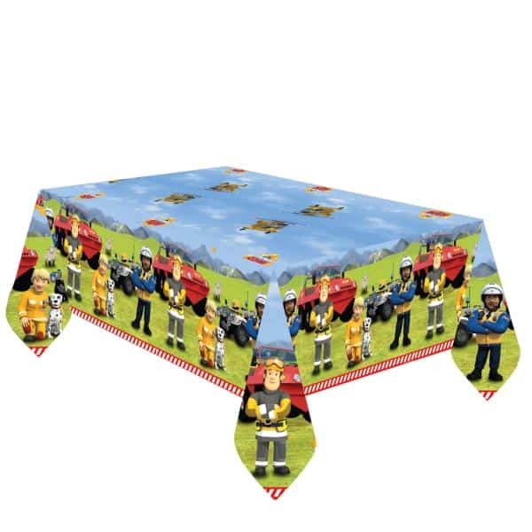 Toalha de Mesa Papel Bombeiro Sam