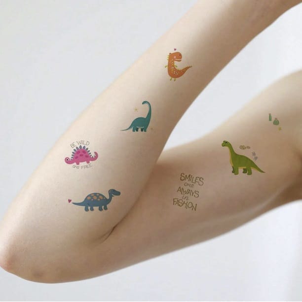 6 Tatuagens Dinossauros