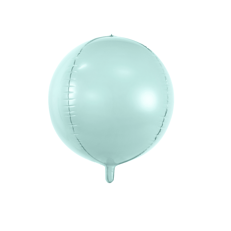 balão foil esfera menta