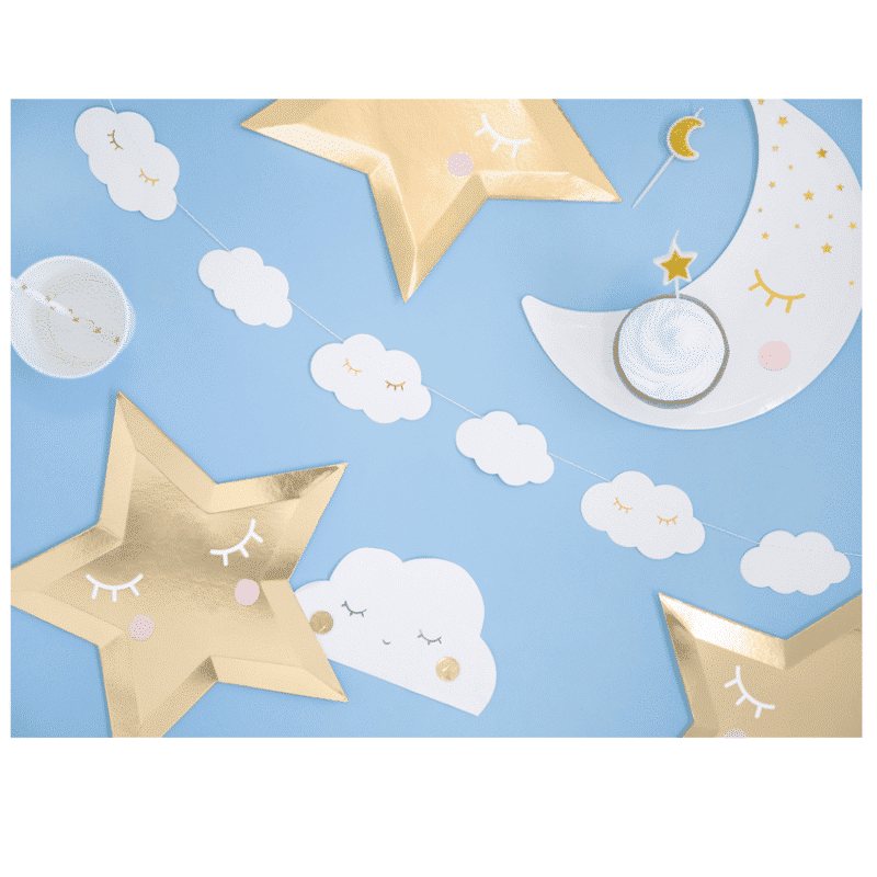 grinalda nuvens litte star