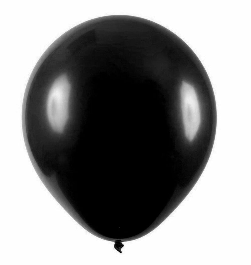 balao latex preto