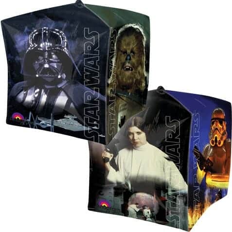 Super Balão Foil Star Wars Cubo