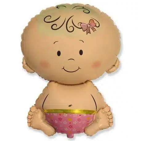 Balão Foil Baby Girl