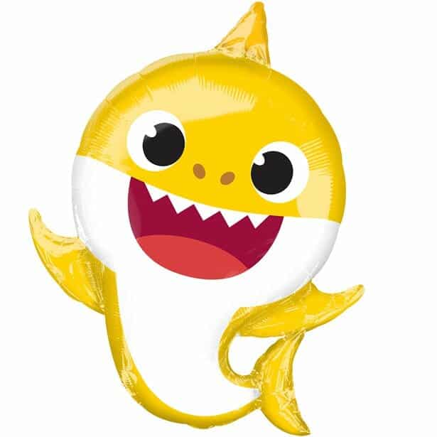 Super balão foil baby shark
