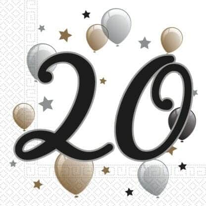 Guardanapos 20 Anos