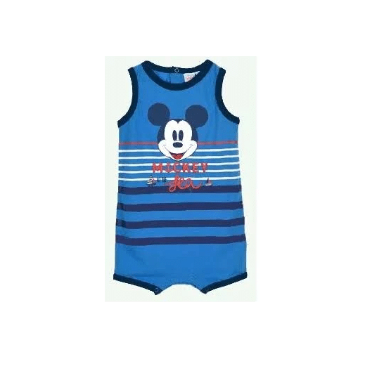 body mickey azul