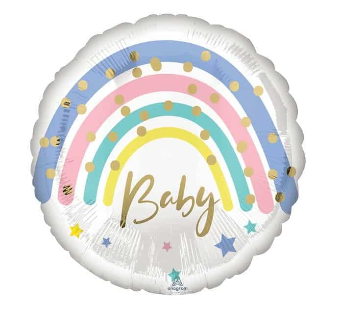 Balão foil baby Arco-íris