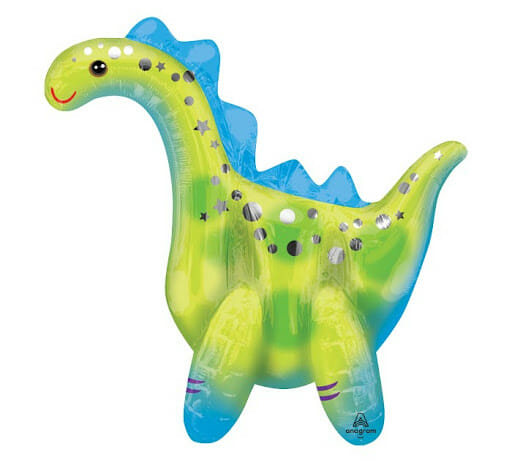 balao foil brontosaurus festa dinossauros