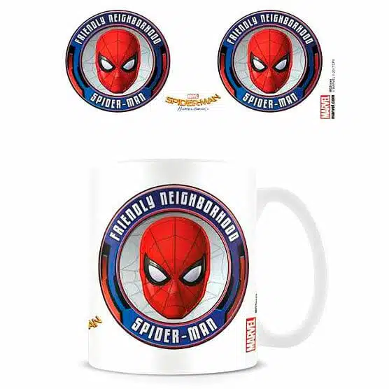 Caneca de Cerâmica Homem Aranha Marvel
