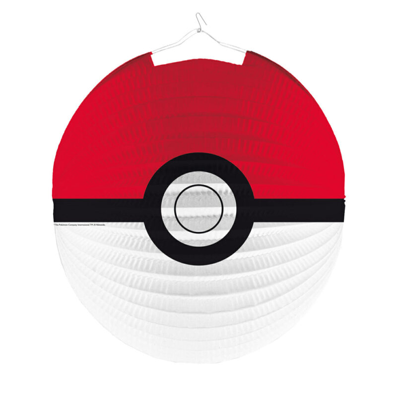 Lanterna Decorativa Pokebola Pokemon