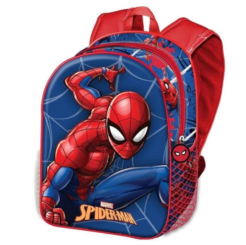 Mochila Pré-Escolar Homem Aranha 3D