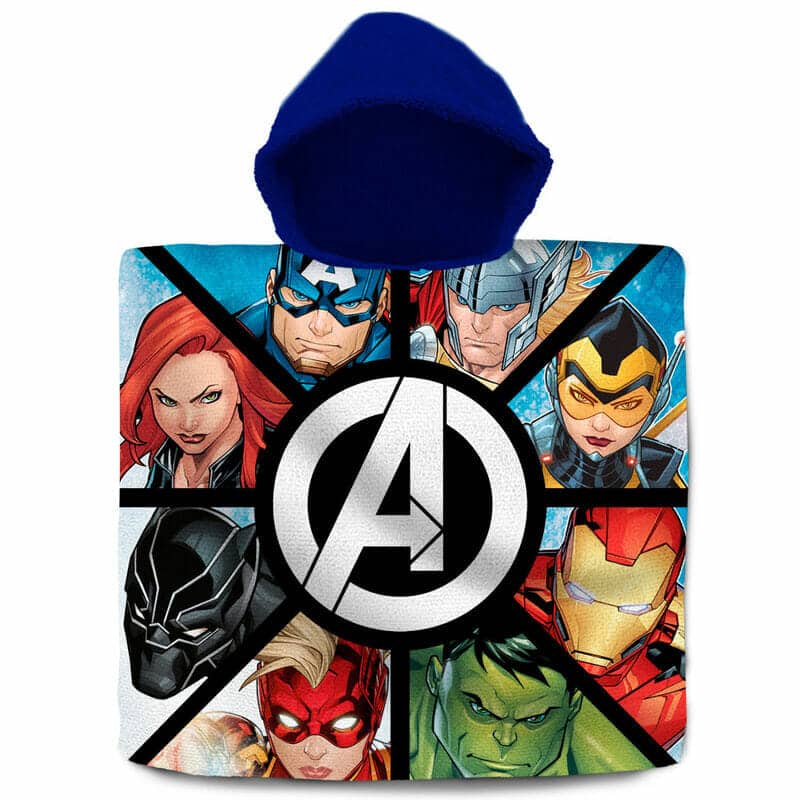 Poncho Criança de Praia dos Avengers Marvel