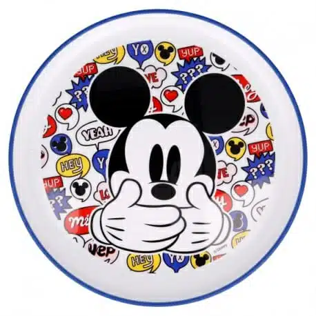 Prato Anti deslizante Mickey Mouse