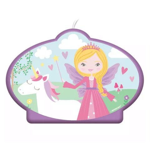 Vela Aniversário Fada Princesa