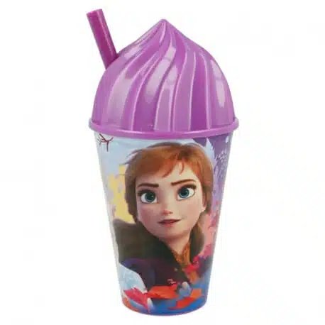 Copo Gelado com Palhinha Frozen II