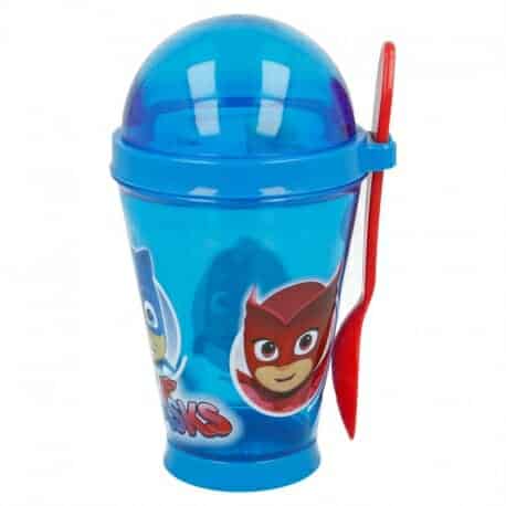 Copo Plástico PJ Masks com Compartimento