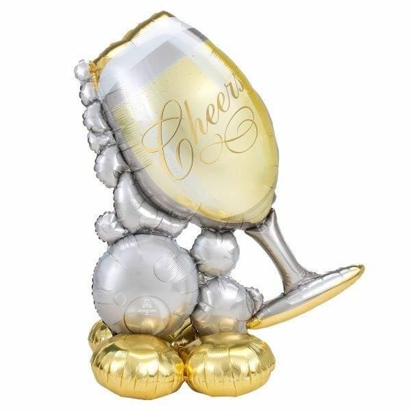 Balão Copo de Champanhe Airloonz Foil 113 cm