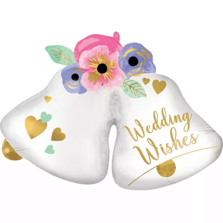 Balão Foil Wedding Wishes