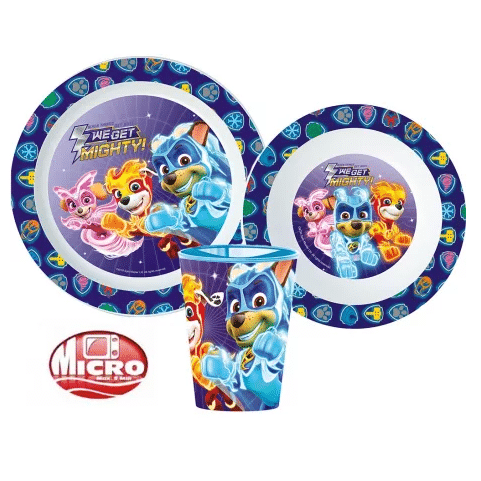 Conjunto de Refeição Patrulha Pata Team