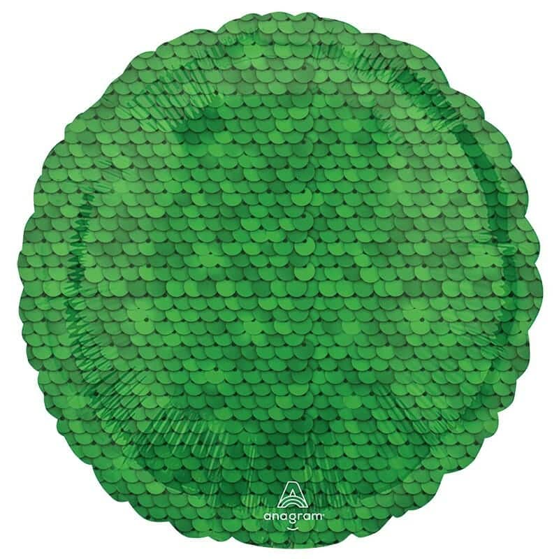 Balão Foil Escamas Verde