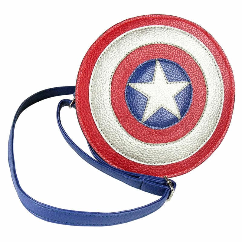 Bolsa Tiracolo Escudo Capitão América Avengers