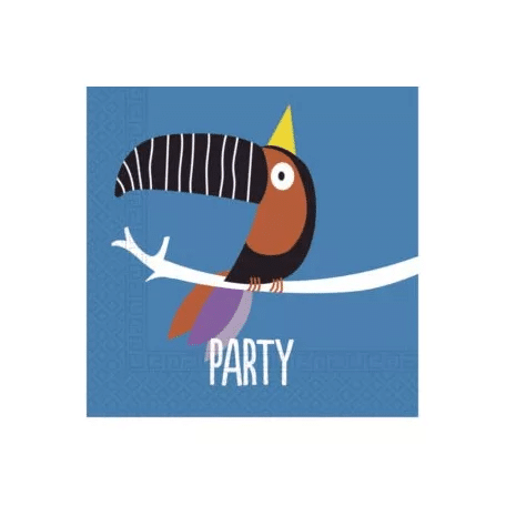 20 Guardanapos Tucano Party