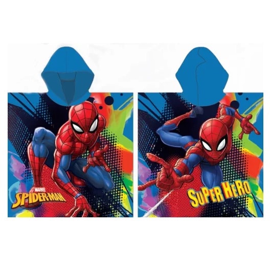 Poncho de Praia Homem Aranha Marvel