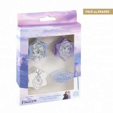 Conjunto de 4 Borrachas Frozen II