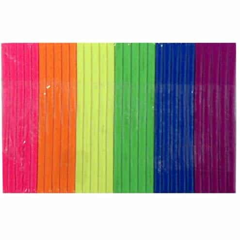 Mini Plasticina Colorida 6 cores