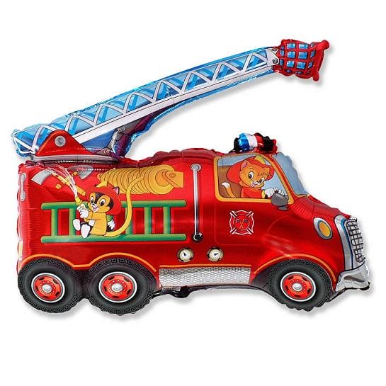 Balão Foil Carro dos Bombeiros