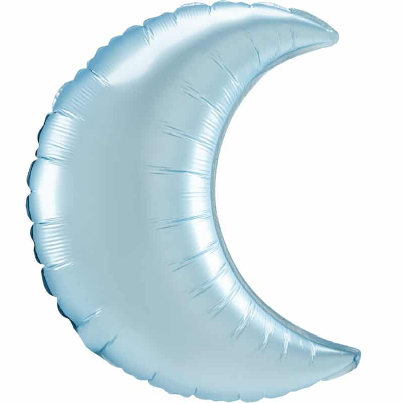 balao meia lua azul