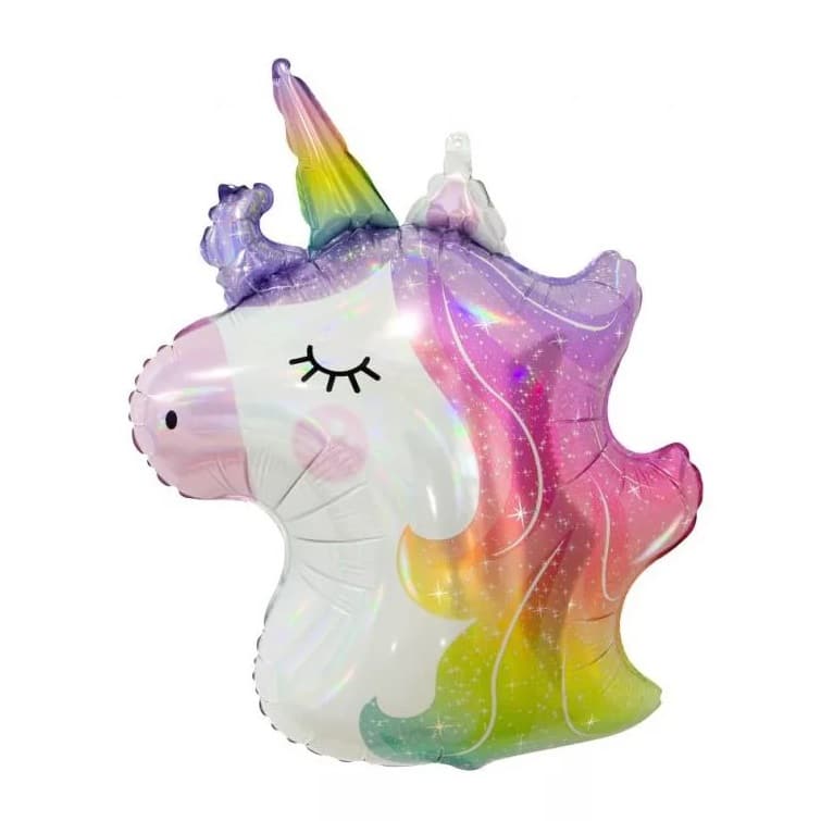 Balão Foil Unicórnio Pastel Supershape