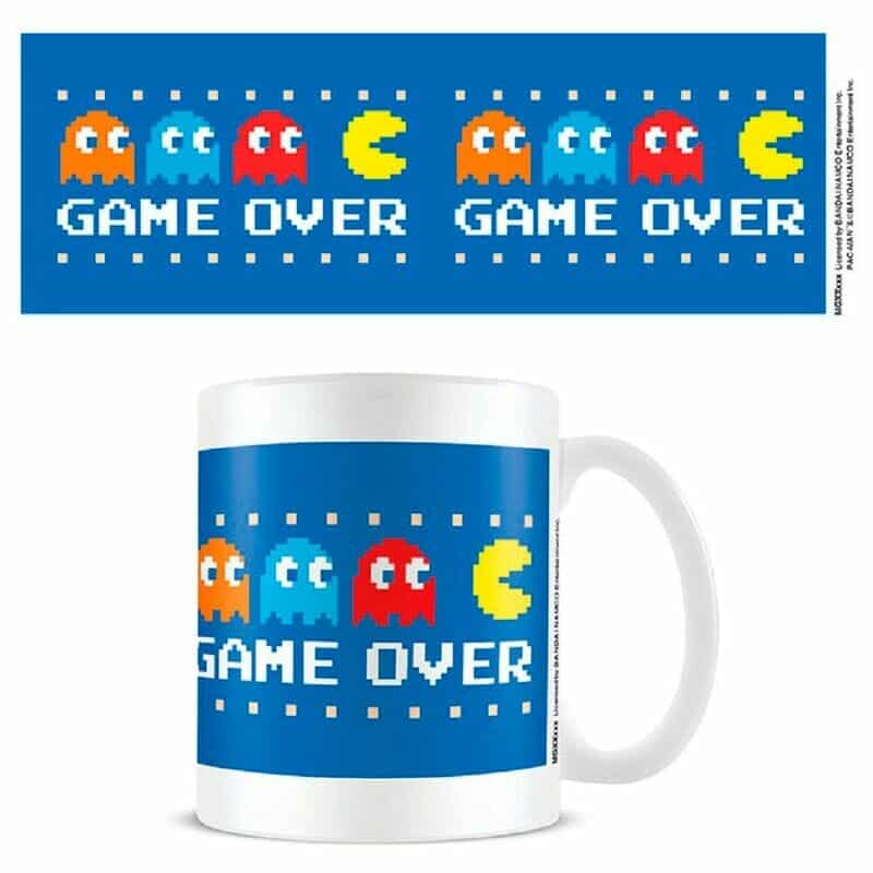 caneca ceramica game pac man