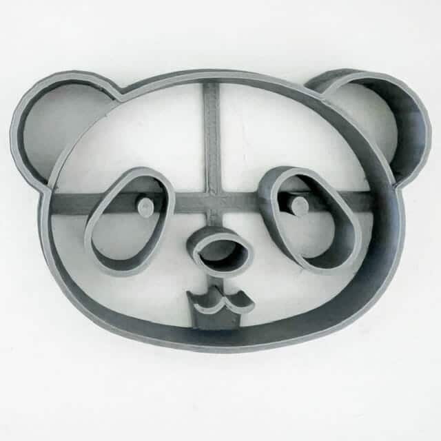 Cortador Plástico Cara Panda