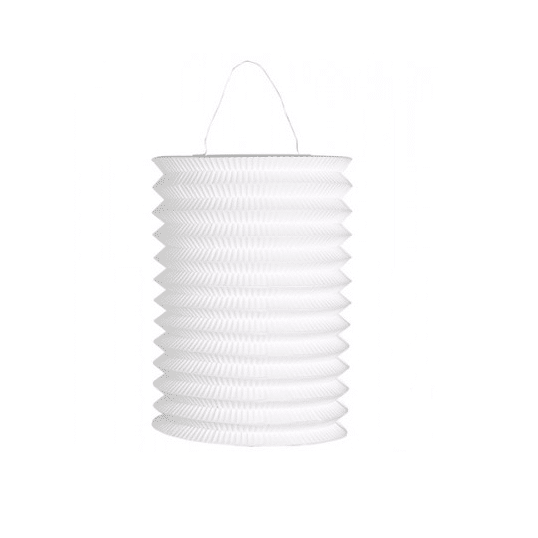lanterna Decorativa de papel branco