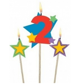 velas 2 estrelas