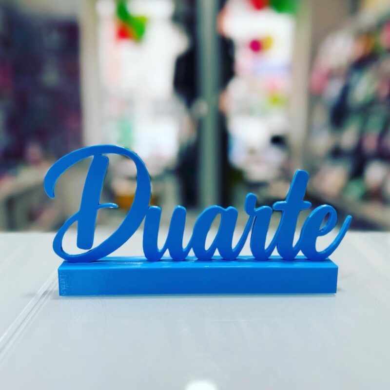 Display Nome 3D Personalizado